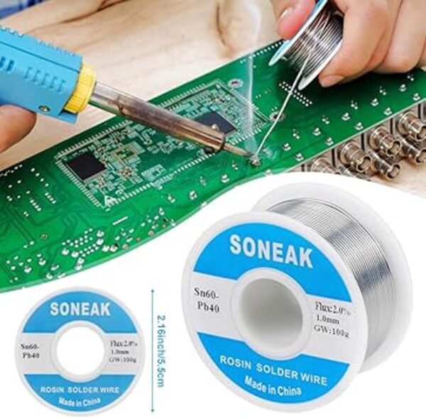 SONEAK Soldadura de plomo de estaño 6040 con núcleo de_4