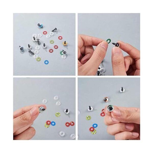 PH PandaHall 100 purpurina de ojos de seguridad con
