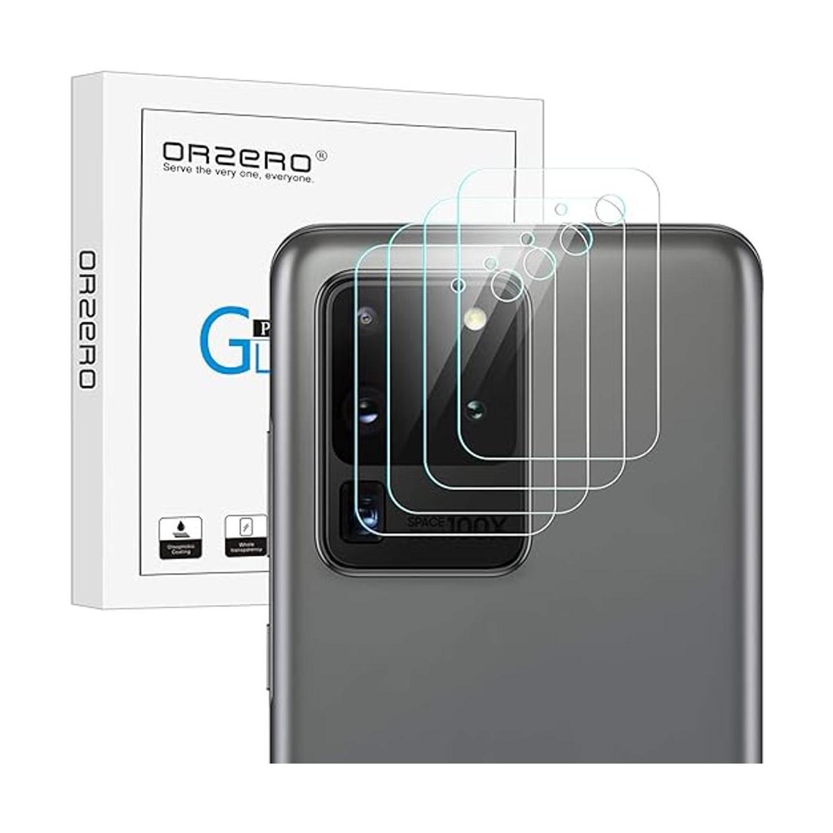 Orzero Protector de lente de cámara para Samsung Galaxy