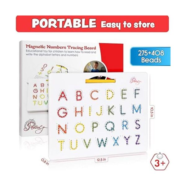 Tablero magnético de calculo del alfabeto letras y_3
