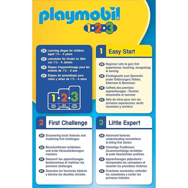 Playmobil Fairy Friend with Fox 70403 1.2.3 para niños_2