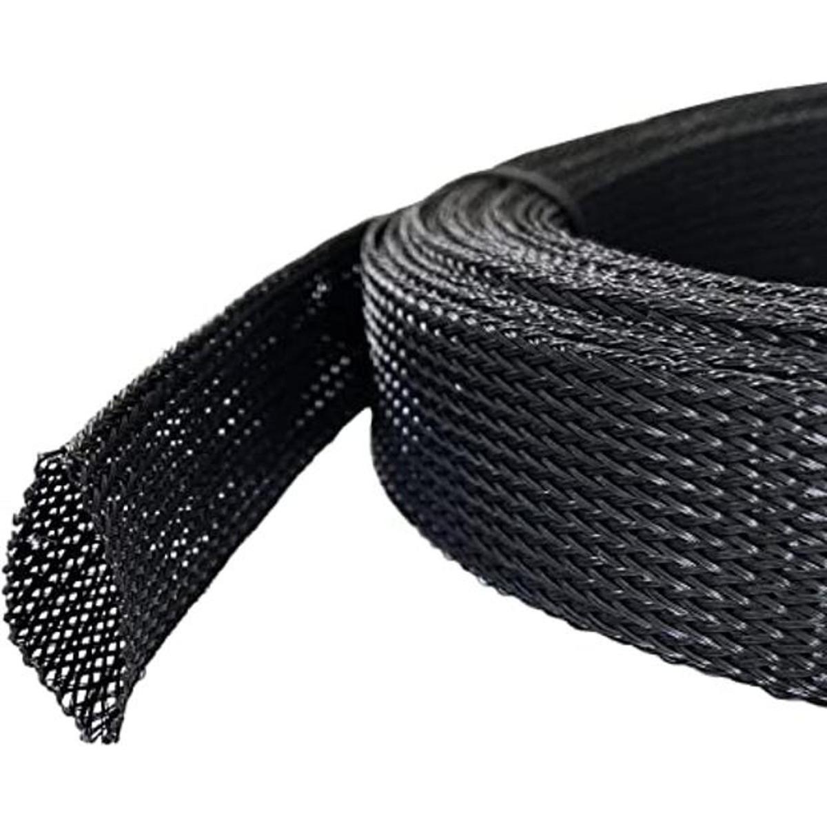 MGI SpeedWare Funda de cable trenzada PET expandible no