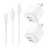 LUOATIP Cable de carga de teléfono de 3 pies 6 pies 10_1