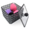 Jutoe Qtip Holder Soporte para bolas de algodón soporte