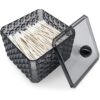 Jutoe Qtip Holder Soporte para bolas de algodón soporte