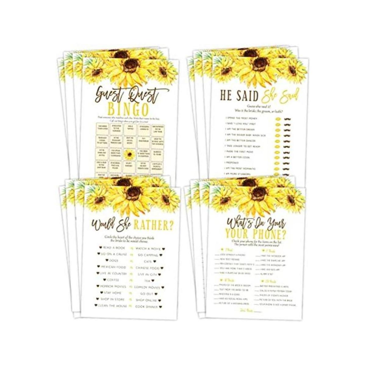 Juegos de despedida de soltera con girasol dijo que dijo