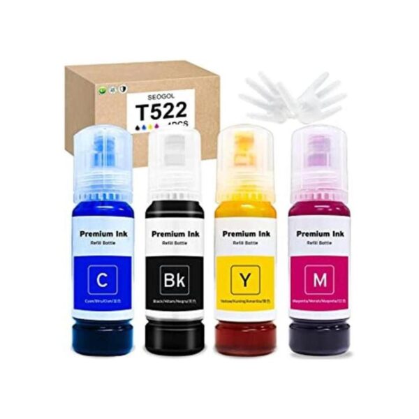 Seogol T522 Kits de botellas de tinta de repuesto
