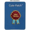 Parche bordado para coser o planchar con texto en inglés_3