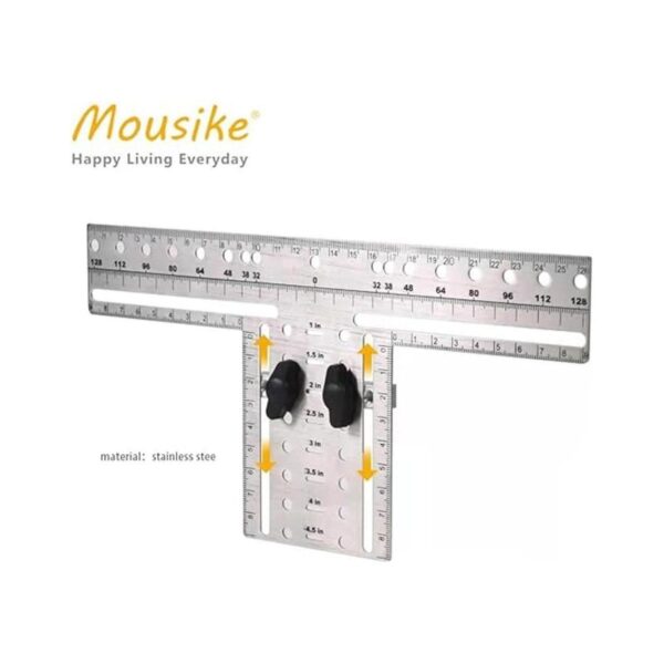 Mousike Plantilla de metal para gabinete plantilla de_2