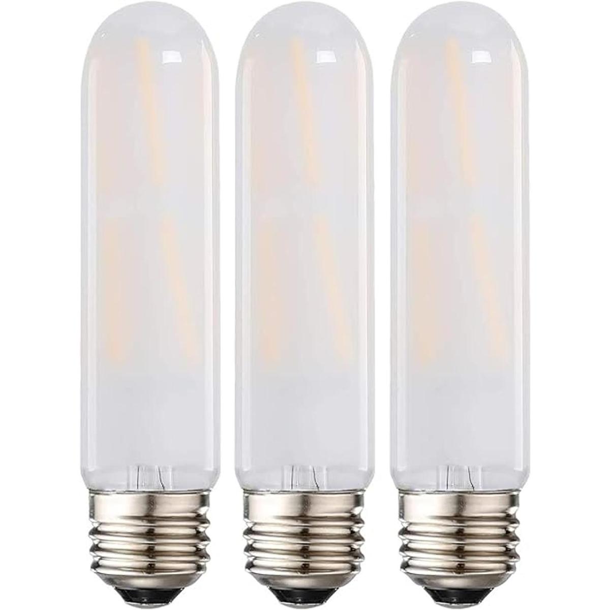 LEOOLS Bombilla LED esmerilada T10 bombilla LED tubular