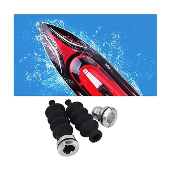 Logyues 2 piezas RC Boat impermeable varilla de empuje_3