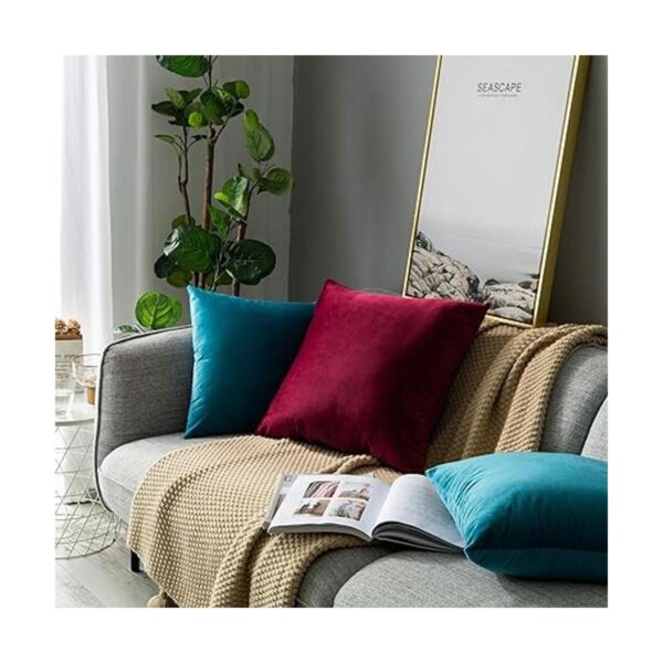 Stellhome Juego de 2 fundas de almohada de terciopelo