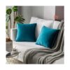 Stellhome Juego de 2 fundas de almohada de terciopelo