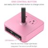 KAFRI Soporte para auriculares RGB con cargador USB