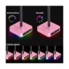 KAFRI Soporte para auriculares RGB con cargador USB