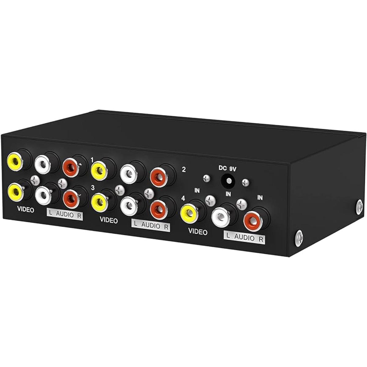 MTVIKI Distribución de audio de vídeo compuesto de 4 vías