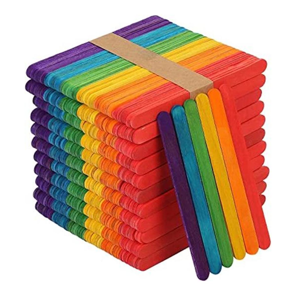 KEILEOHO 2000 palillos de paletas de colores palillos de