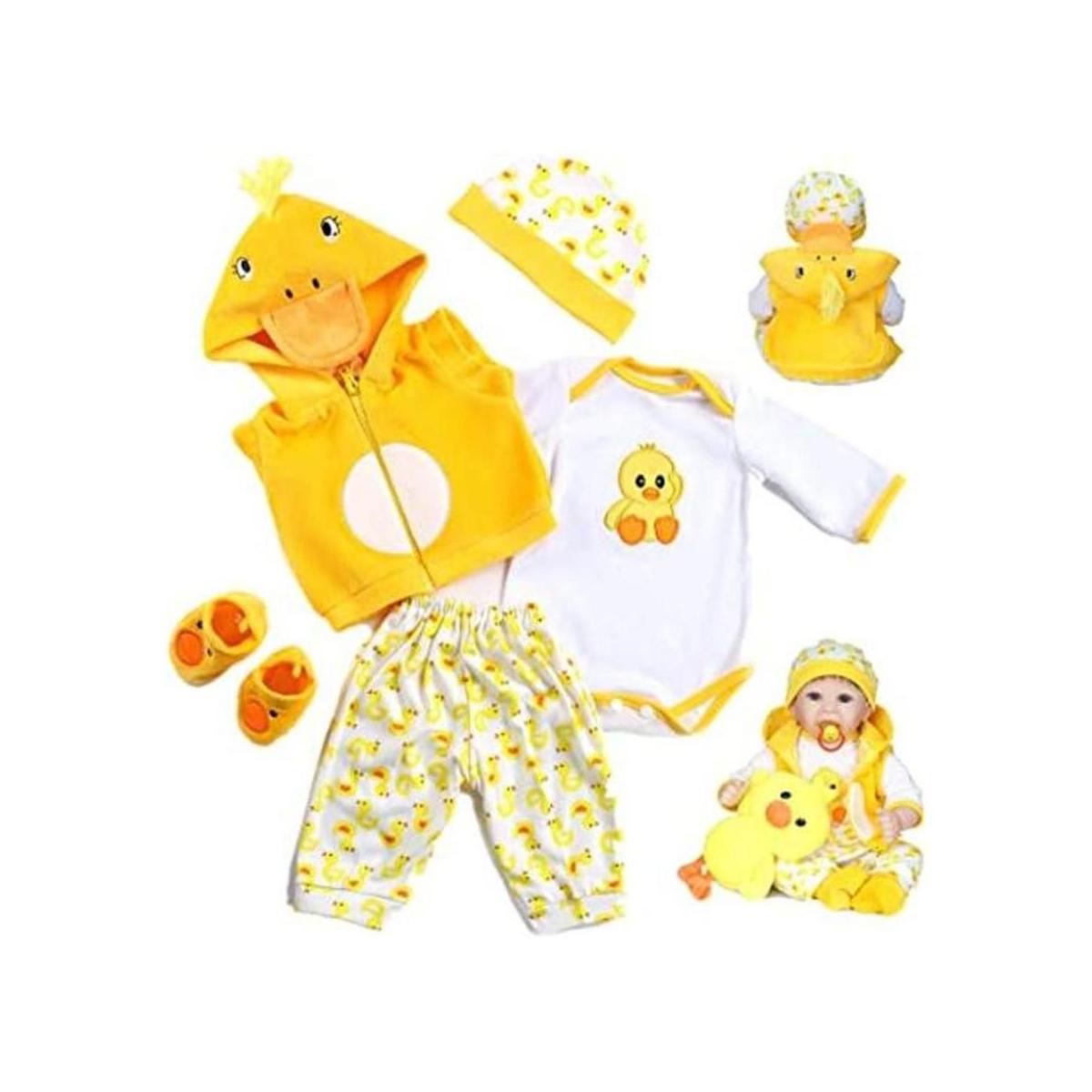Pedolltree Muñecas Reborn de 22 pulgadas accesorios de