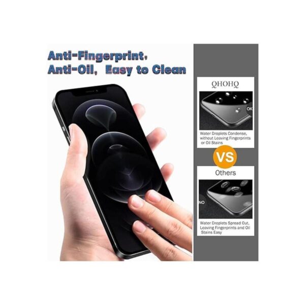 QHOHQ Paquete de 3 protectores de pantalla para iPhone 12_3