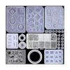 Paxcoo Moldes de resina para joyas kit de fabricación de_1