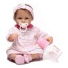 Pedolltree Juego de 5 piezas de ropa para muñecas de bebé_4