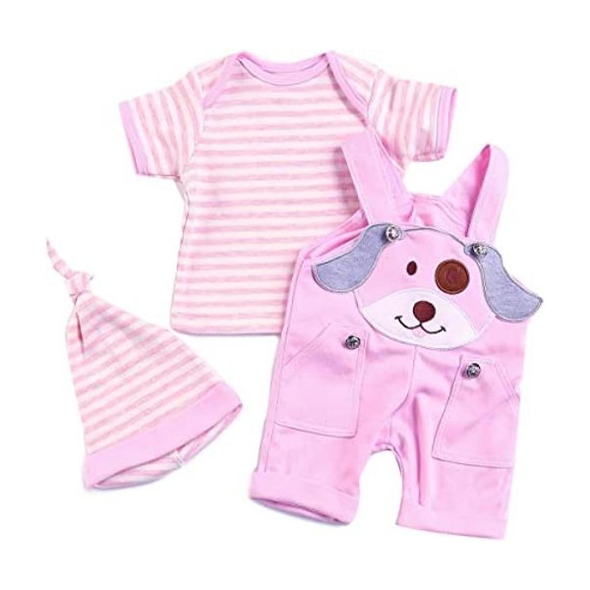 Pedolltree Reborn Baby Dolls Ropa de 22 pulgadas conjunto