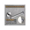 Nolimas Polished Chrome Toilet Paper Holder SUS304