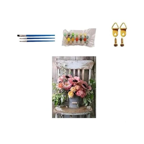 TINDAY Kits de pintura al óleo de bricolaje por números