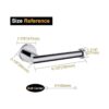 Nolimas Polished Chrome Toilet Paper Holder SUS304