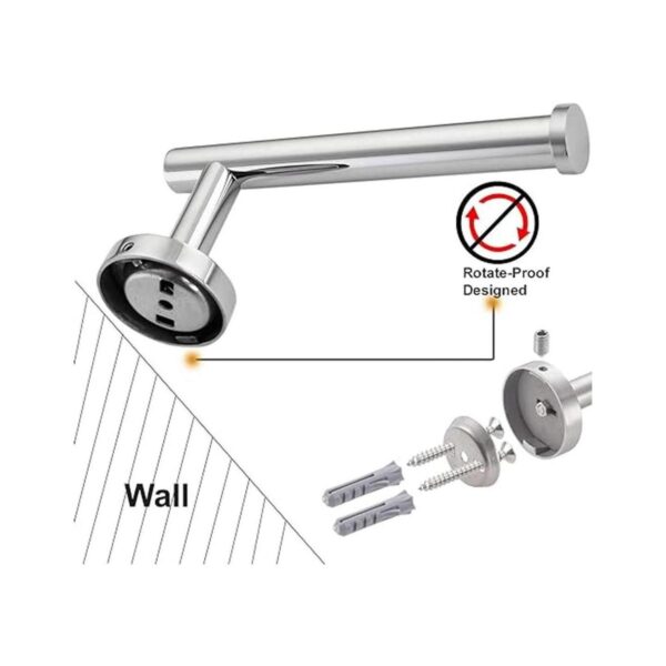 Nolimas Polished Chrome Toilet Paper Holder SUS304
