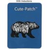 Parche para planchar en la naturaleza con diseño de oso_3