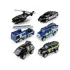 Juego de juguetes de coche de policía fundido a presión_1