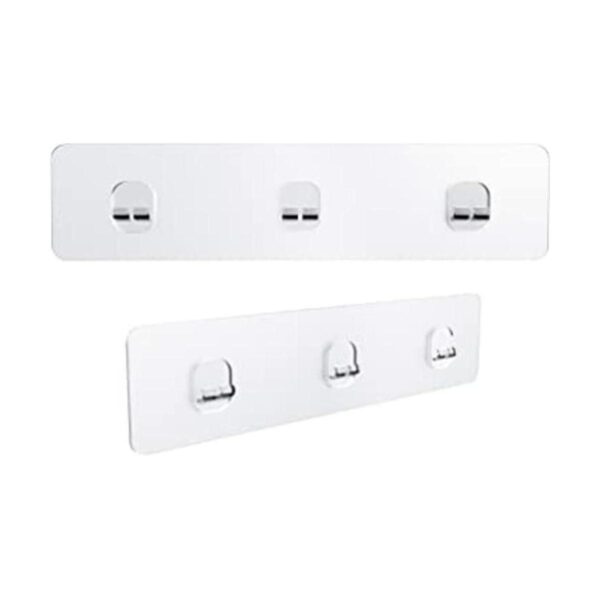 KINCMAX Paquete de 2 adhesivos de pared fuertes y