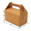 NICEWAY Paquete de 30 cajas de regalo de papel kraft_1