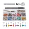 Kit de 500 ojales R Reifeng ojales de metal herramientas_1
