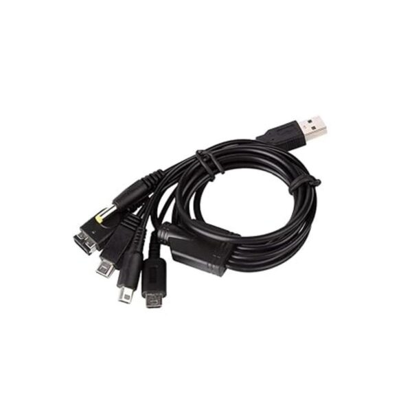 Skywin Cable cargador USB 5 en 1 para Nintendo Cable_3