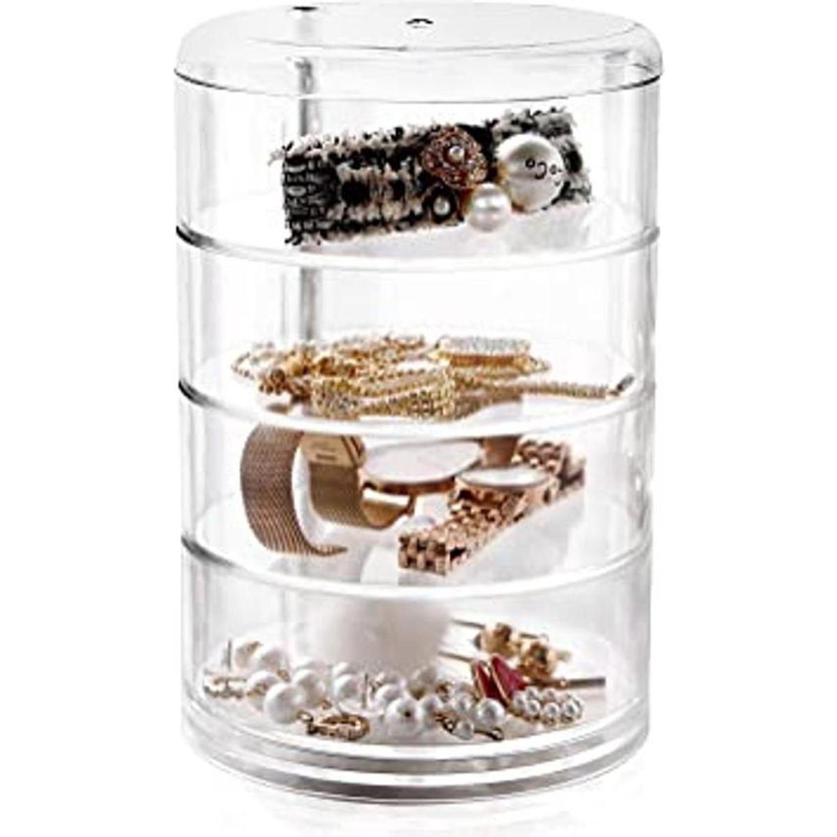Organizador apilable de accesorios para el cabello