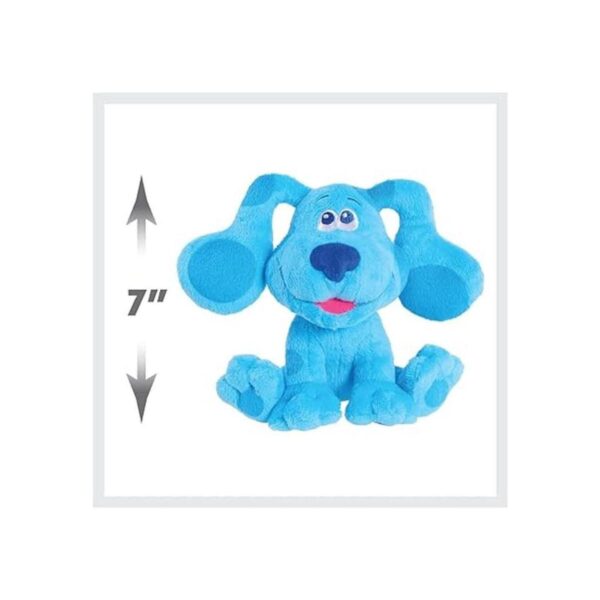 Just Play Puf de peluche azul y magenta paquete de 2_3