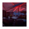 Tira de luces para sombrilla de patio 104 LED brillantes_2