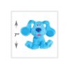 Just Play Puf de peluche azul y magenta paquete de 2_5