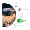 Tira de luces para sombrilla de patio 104 LED brillantes_4