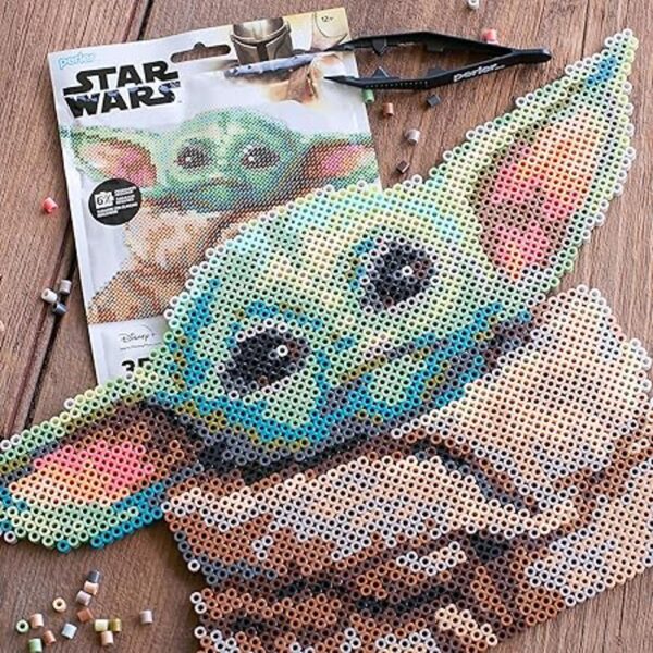 Perler 8011149 The Mandalorian Baby Yoda Star Wars Kit de_3