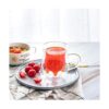 Taza de cristal de doble pared Taza creativa con diseño_5