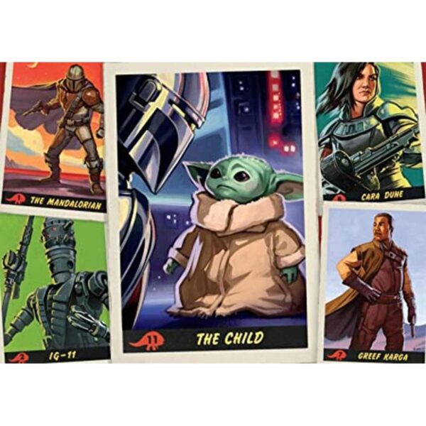 Star Wars The Mandalorian Tarjetas comerciales_1