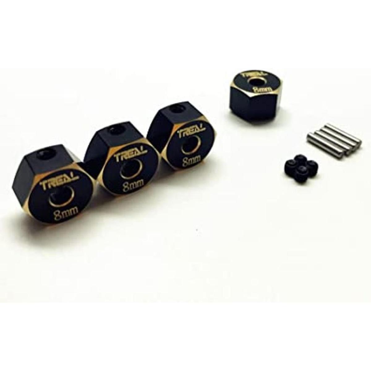 Treal SCX10 II Adaptador hexagonal de latón para