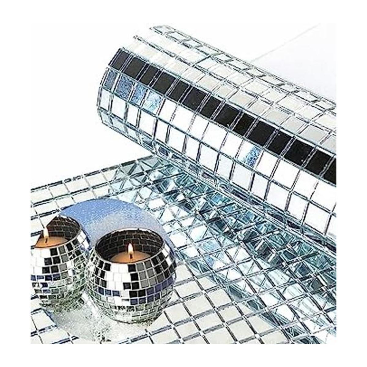 REDODEDO 3600 piezas de azulejos de mosaico de cristal