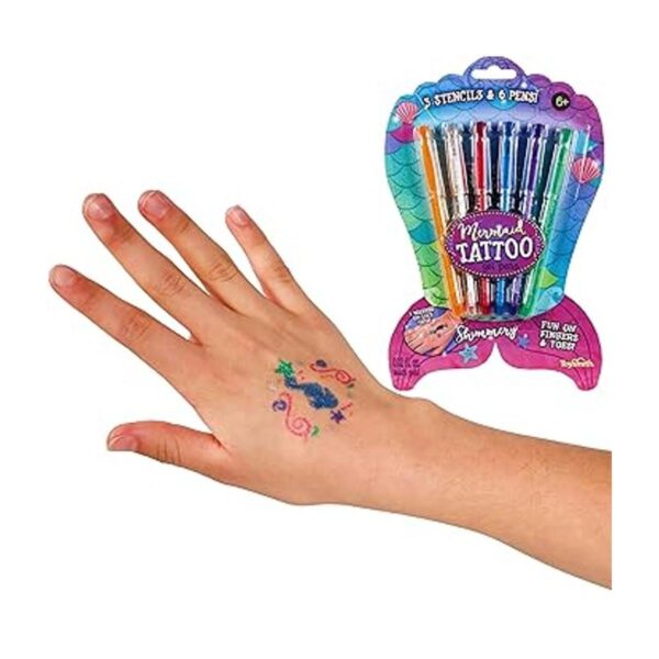 Toysmith Juego de bolígrafos de gel para tatuaje con_2