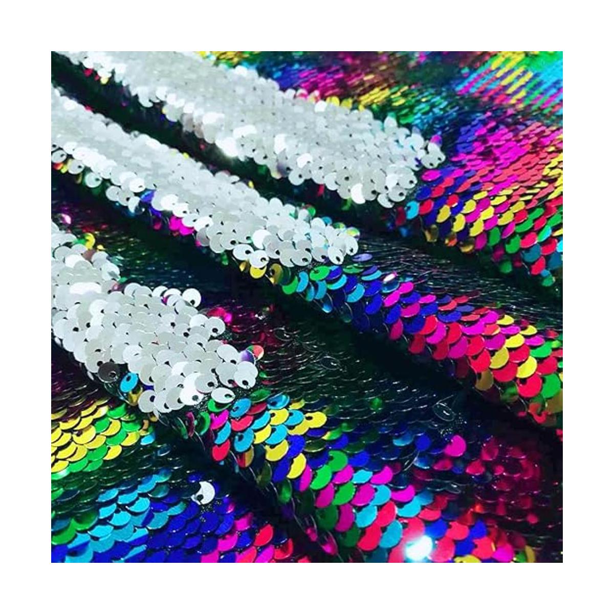 Tela de lentejuelas reversible por The Yard tela de