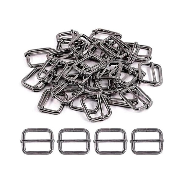 Swpeet 60 anillos de metal resistentes de 0.984 in de_1