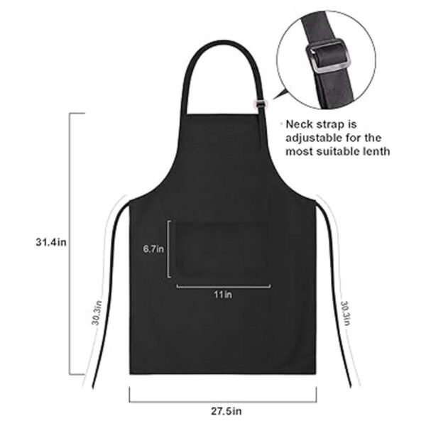 Juego de delantales para pareja para cocinar el jefe_2